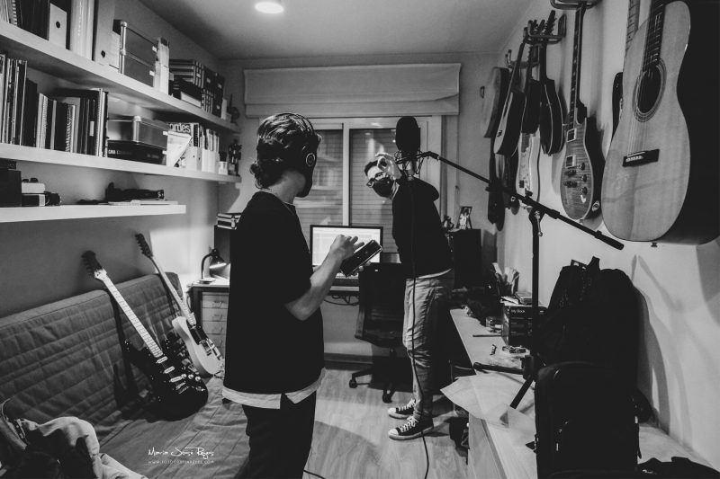 Fotografia de musicos
